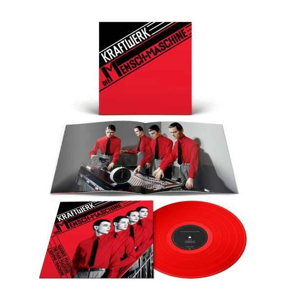 KRAFTWERK  Die Mensch-Maschine LP Red Vinyl